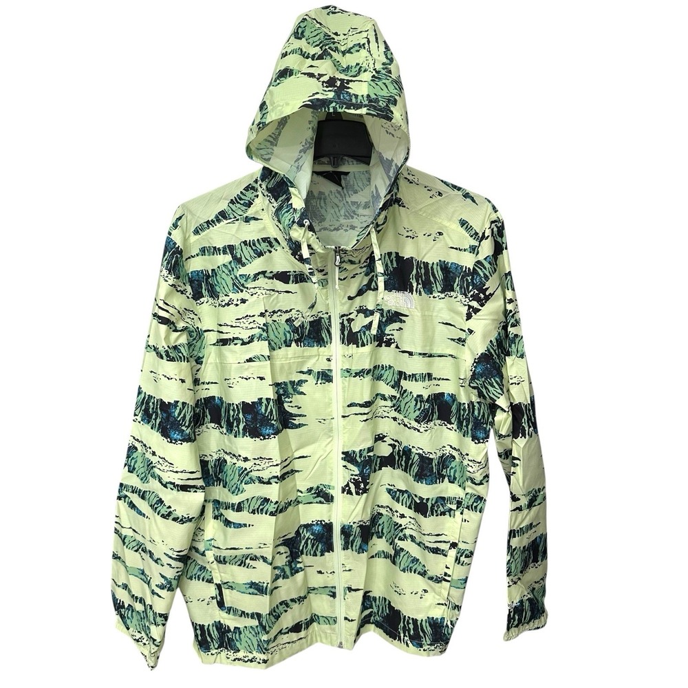 The North Face Alta Vista NF0A7QAWIO0 Jacket Men's Sz 2XL Green Full Zip Hooded